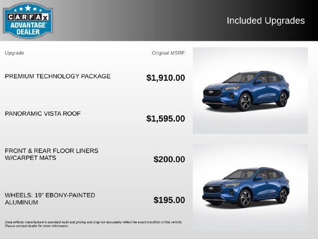 Certified 2023 Ford Escape ST-Line Elite w/ Premium Technology Package AWD/4WD image 2