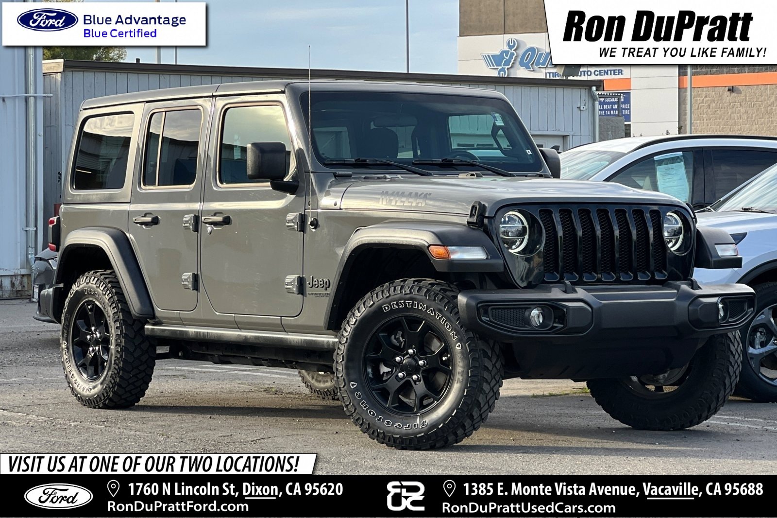 Used 2021 Jeep Wrangler Unlimited Sport