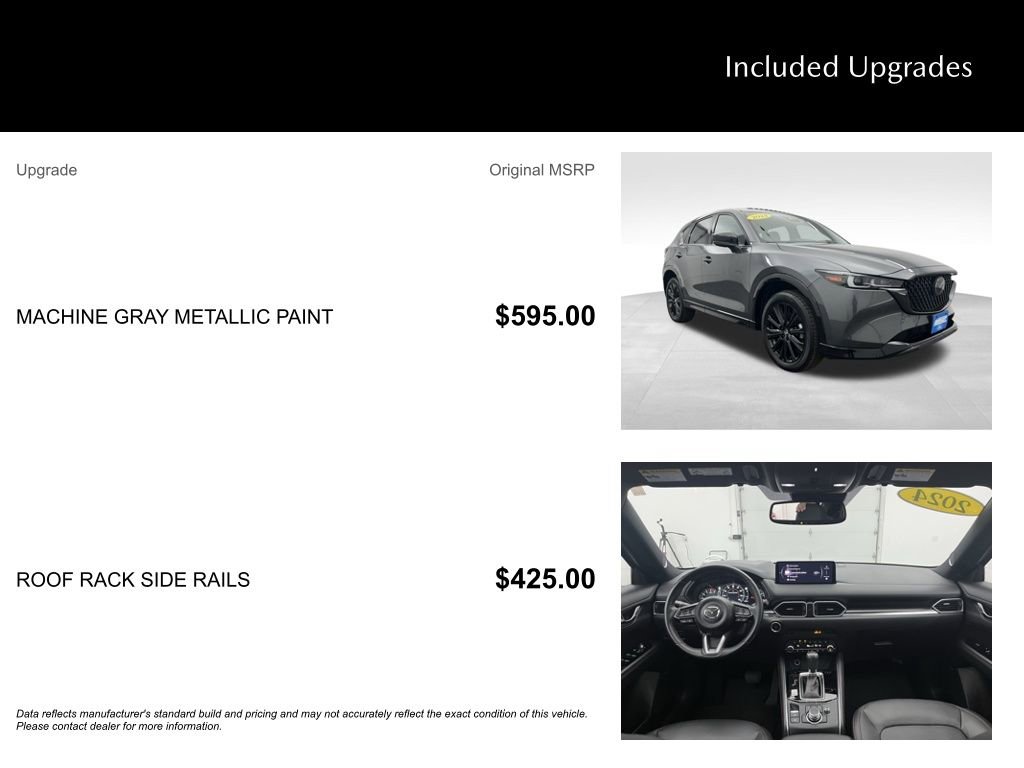 Used 2024 MAZDA CX-5 2.5 Turbo w/ Premium Package image 3