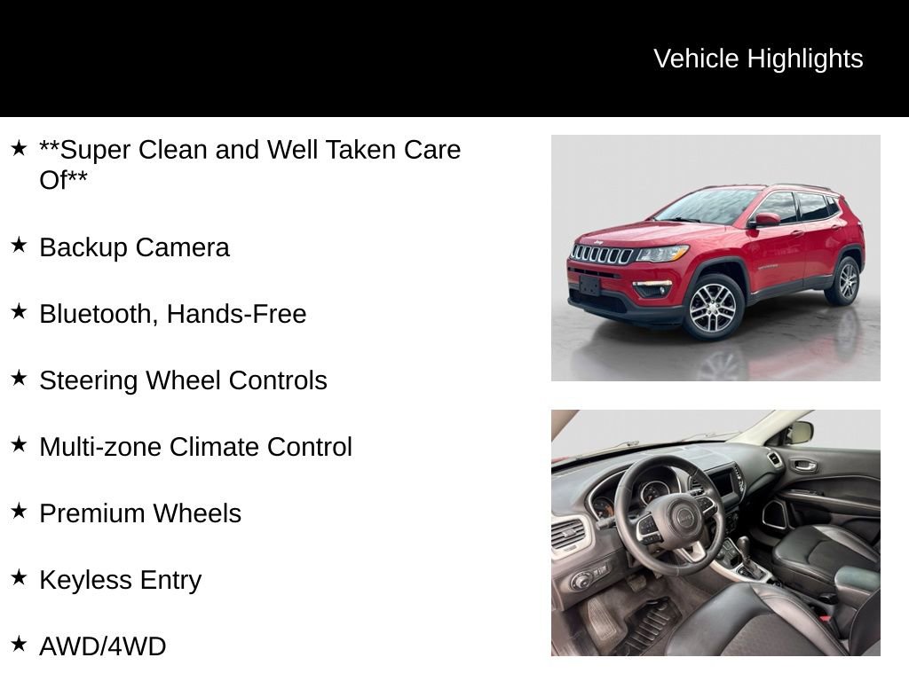 Used 2018 Jeep Compass Latitude w/ Popular Equipment Group AWD/4WD image 5