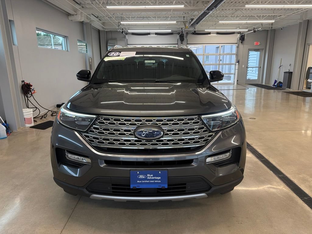 Certified 2020 Ford Explorer Limited w/ Hybrid Equipment Group 310A AWD/4WD image 3