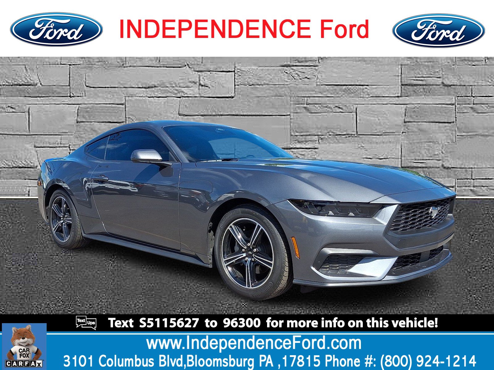 Certified 2025 Ford Mustang Coupe