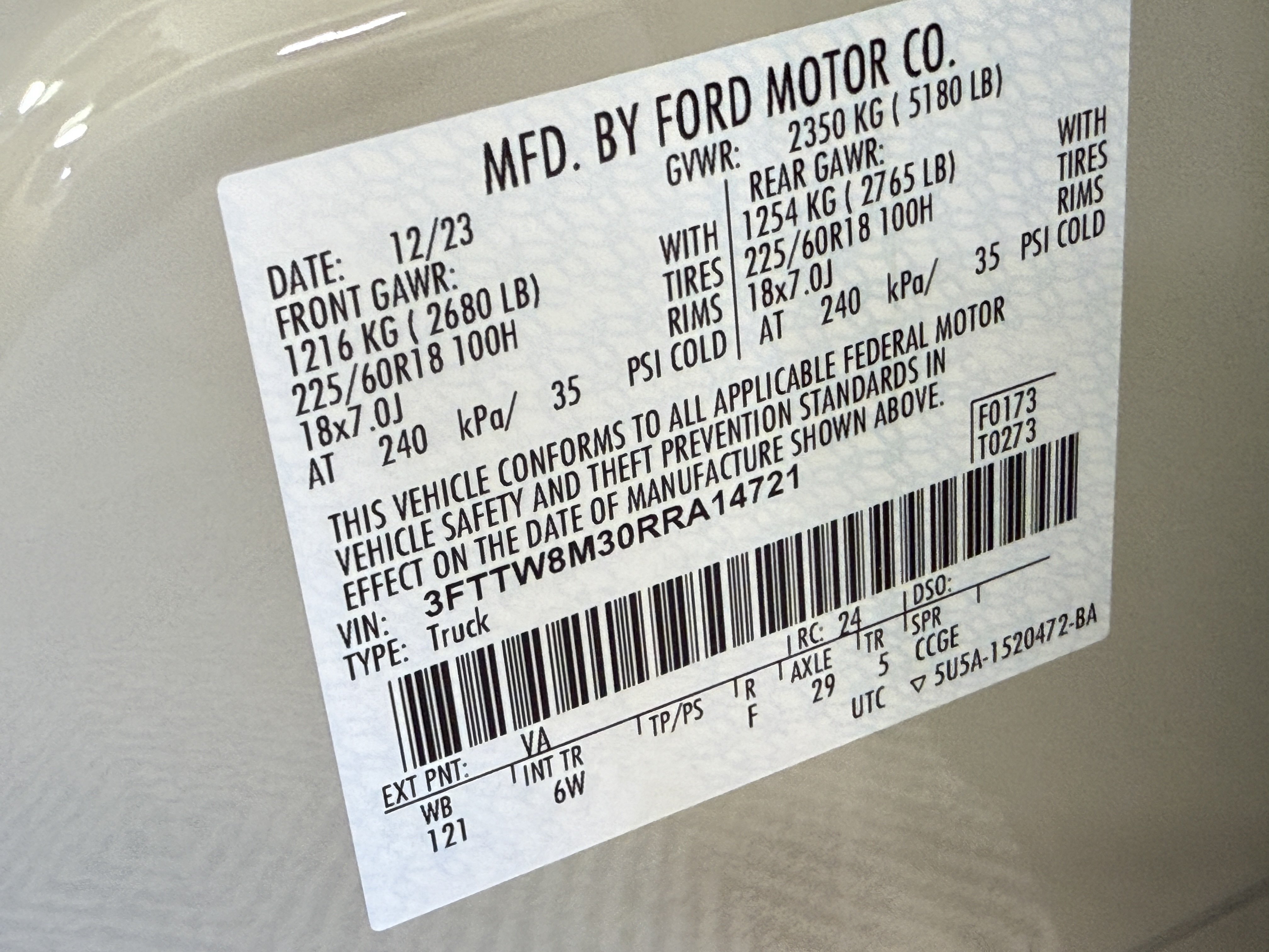 Certified 2024 Ford Maverick Lariat w/ Black Appearance Package FWD image 27