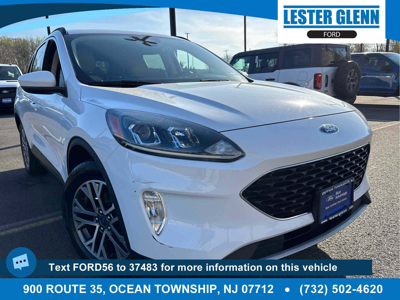 Certified 2020 Ford Escape SEL