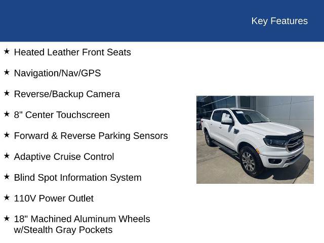 Certified 2021 Ford Ranger Lariat w/ Technology Package image 36
