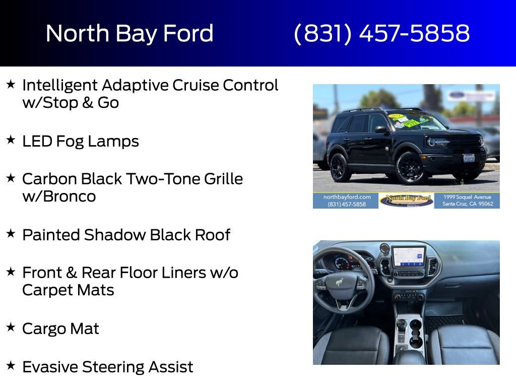 Certified 2024 Ford Bronco Sport Big Bend w/ Convenience Package AWD/4WD image 16
