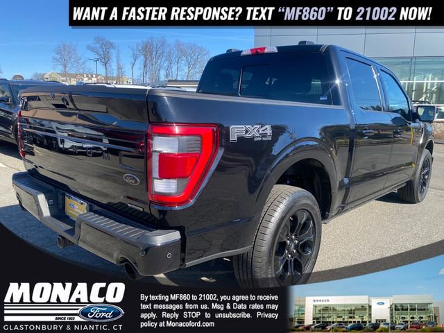 Certified 2023 Ford F150 Platinum w/ Equipment Group 701A High AWD/4WD image 5