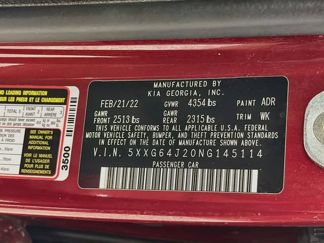 Used 2022 Kia K5 GT-Line w/ GT-Line FWD Premium Package image 36