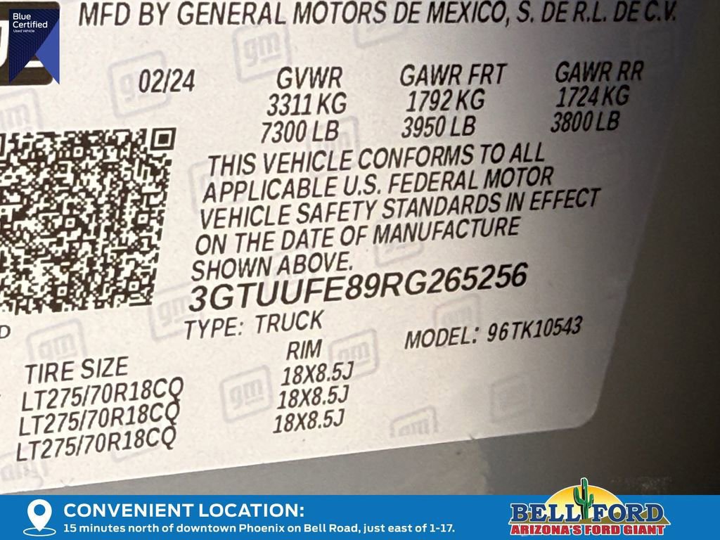 Used 2024 GMC Sierra 1500 AT4X image 31