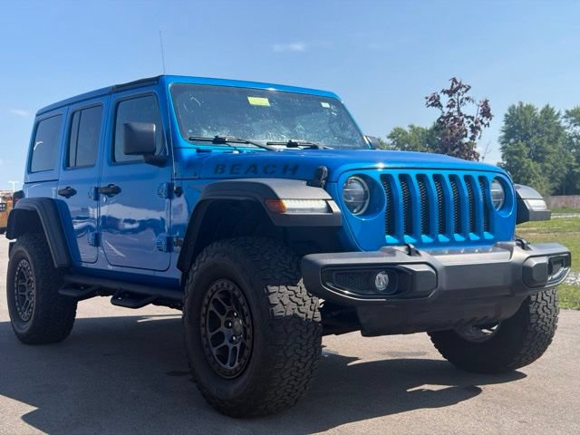 Used 2022 Jeep Wrangler Unlimited Sport w/ Xtreme Recon 35" Tire Package AWD/4WD image 1