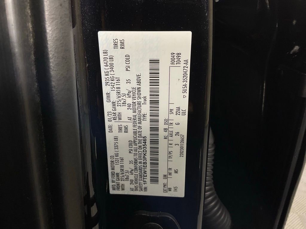 Certified 2023 Ford F150 XLT w/ Equipment Group 302A High AWD/4WD image 26