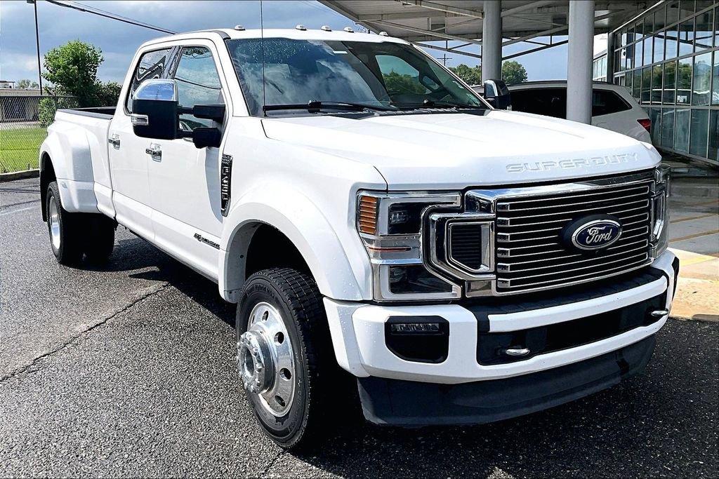 Certified 2021 Ford F450 Platinum w/ FX4 Off-Road Package AWD/4WD image 3