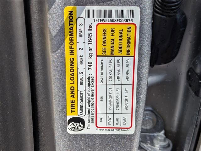 Certified 2025 Ford F150 Lariat w/ Equipment Group 501A Mid AWD/4WD image 19
