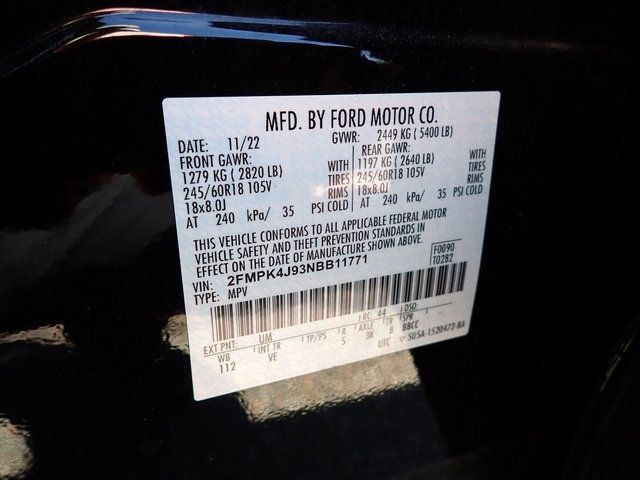 Certified 2022 Ford Edge SEL w/ Convenience Package AWD/4WD image 22