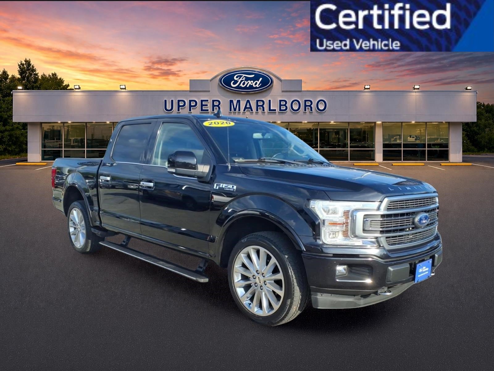 Certified 2020 Ford F150 Limited w/ Trailer Tow Package AWD/4WD image 1