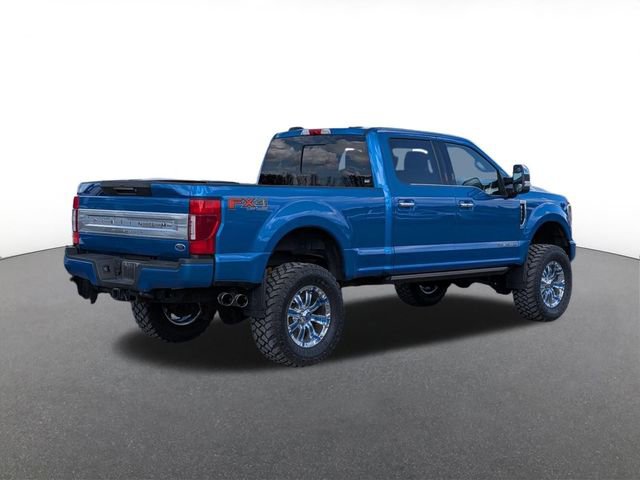 Certified 2021 Ford F350 Platinum w/ FX4 Off-Road Package AWD/4WD image 3
