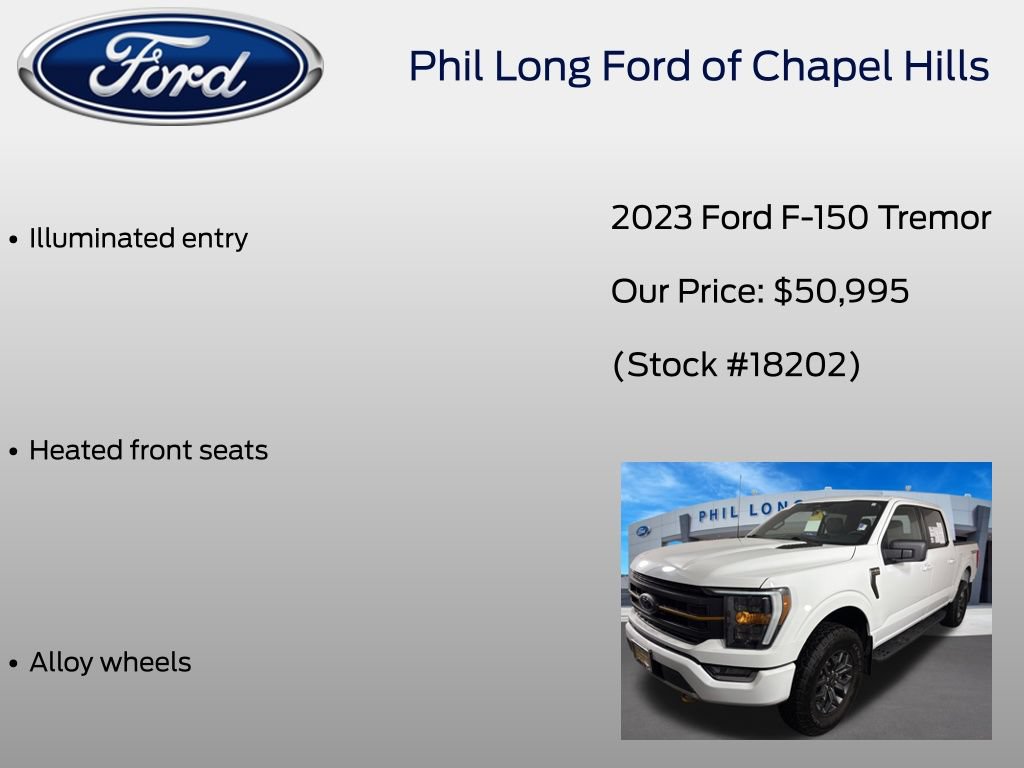 Certified 2023 Ford F150 Tremor AWD/4WD image 39