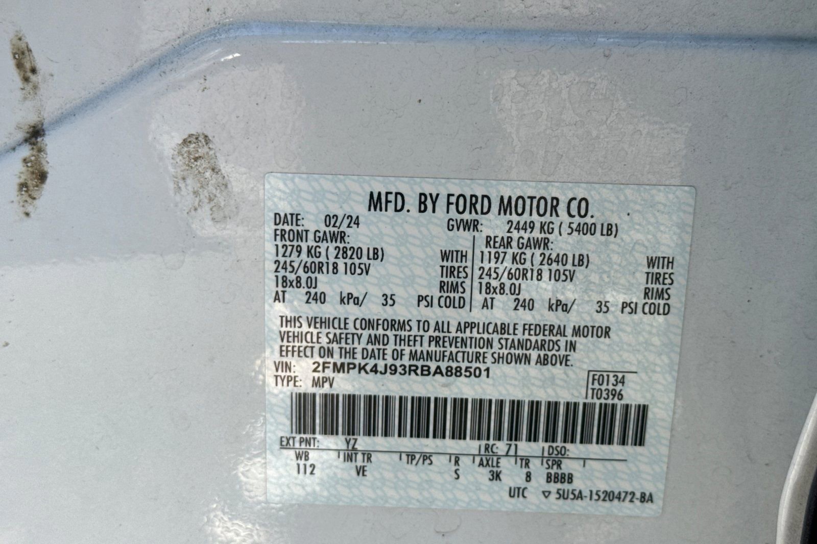 Certified 2024 Ford Edge SEL image 29