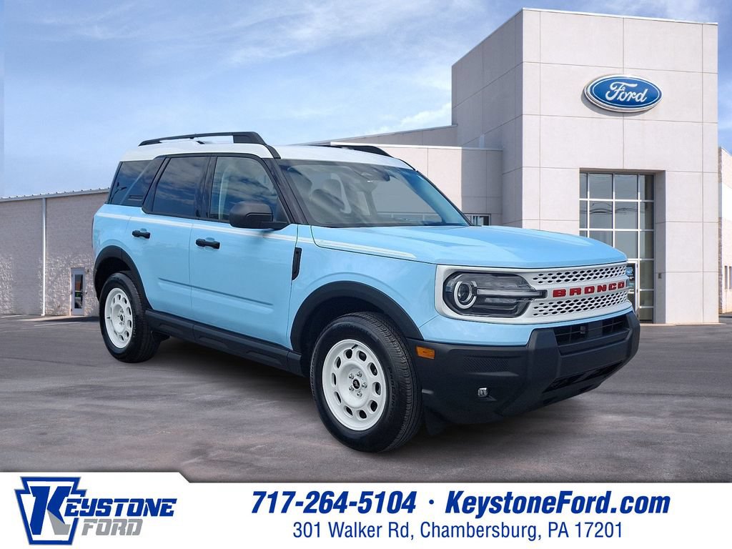 Certified 2025 Ford Bronco Sport Heritage w/ Convenience Package AWD/4WD image 1