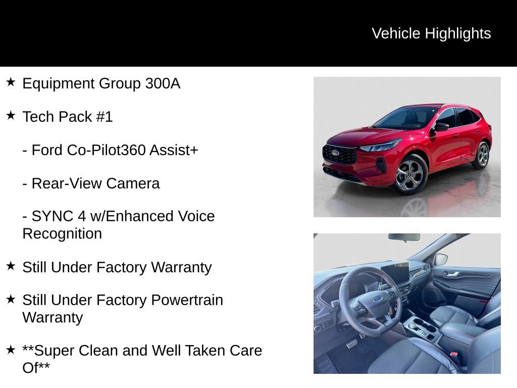 Certified 2023 Ford Escape ST-Line w/ Tech Pack #1 image 6