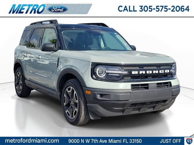 Certified 2023 Ford Bronco Sport Outer Banks w/ Tech Package