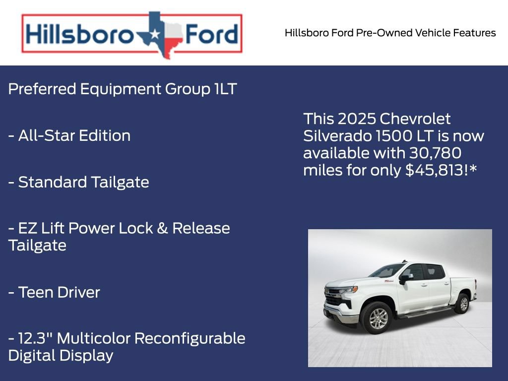 Used 2025 Chevrolet Silverado 1500 LT AWD/4WD image 13