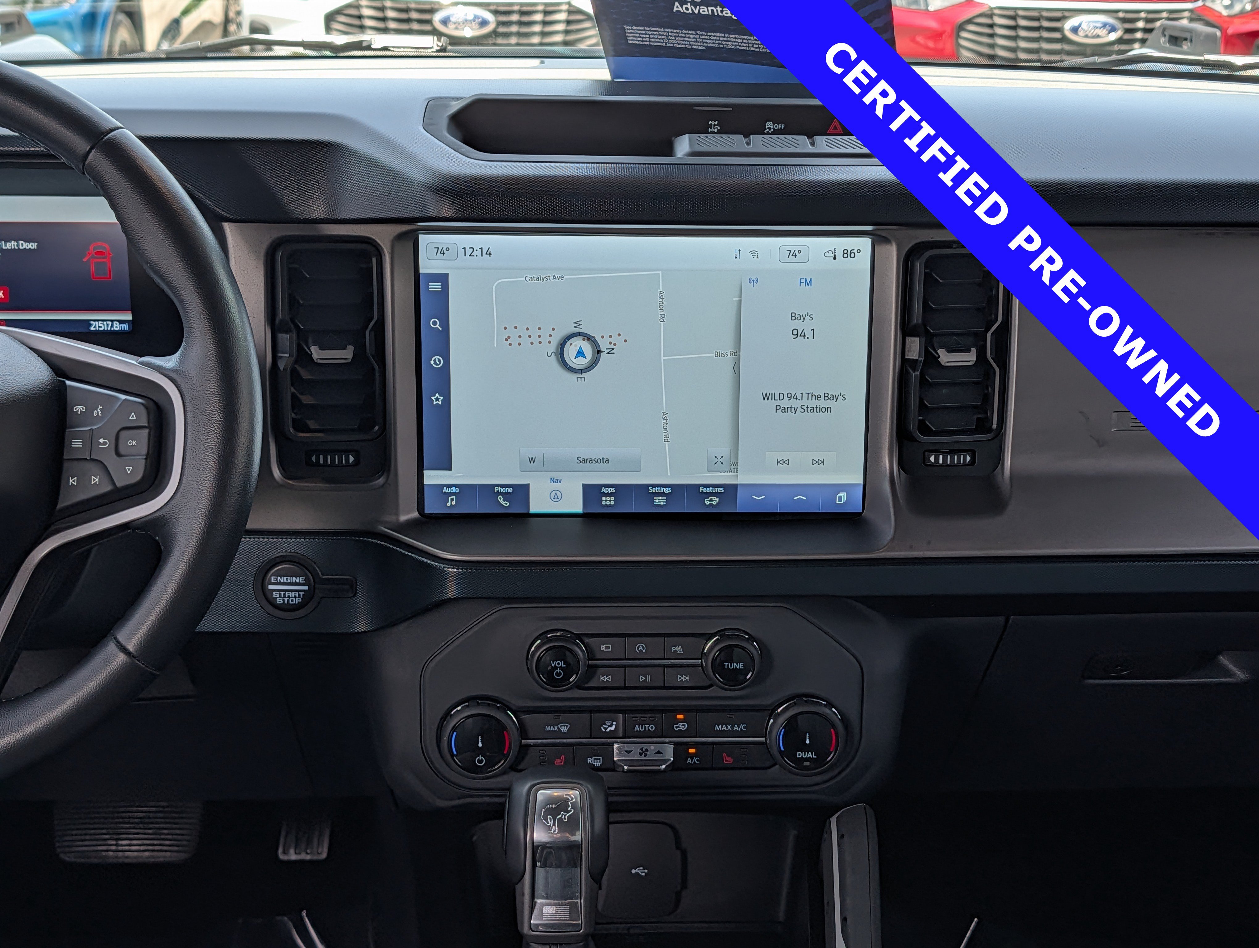 Certified 2022 Ford Bronco Outer Banks AWD/4WD image 33