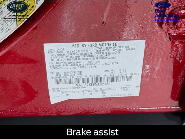 Certified 2021 Ford EcoSport Titanium image 36