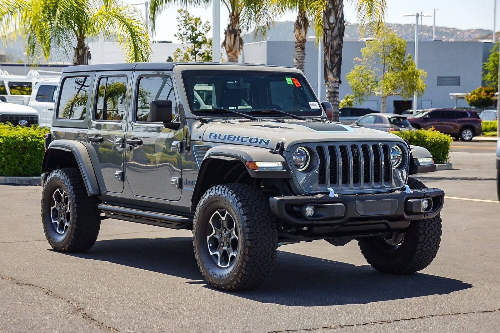 Used 2023 Jeep Wrangler Unlimited Rubicon 4xe w/ Cold Weather Group image 3