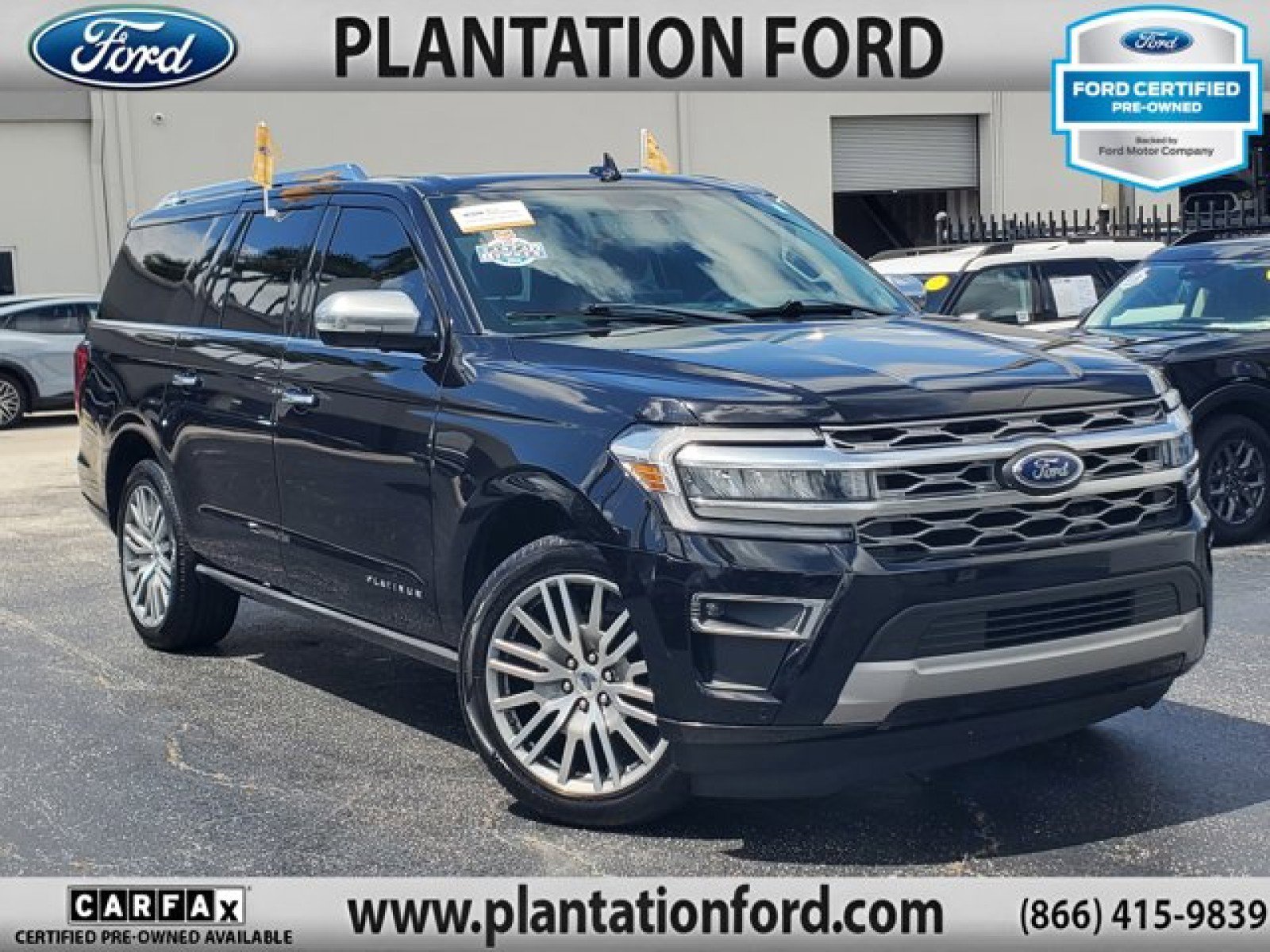 Certified 2022 Ford Expedition Max Platinum