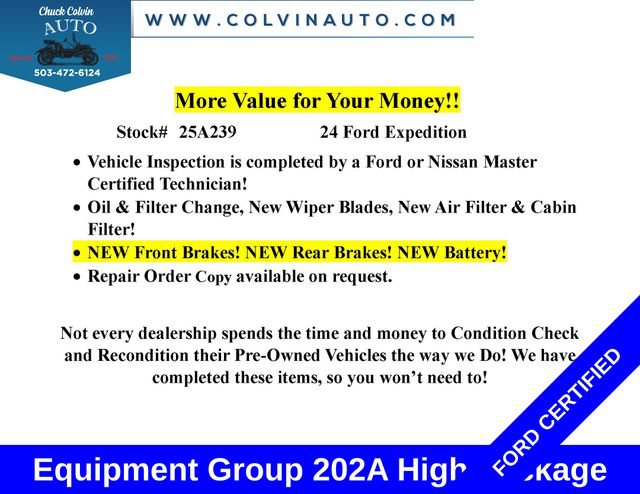 Certified 2024 Ford Expedition XLT AWD/4WD image 2