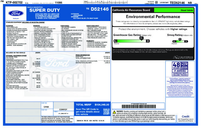 Certified 2026 Ford F350 Platinum w/ Tremor Off-Road Package AWD/4WD image 46