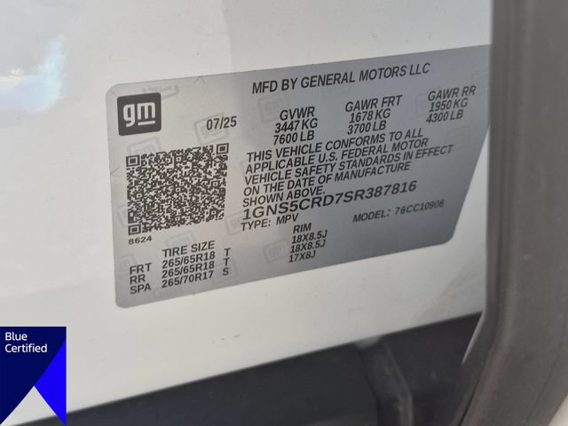 Used 2025 Chevrolet Suburban LT w/ Comfort Package RWD image 40