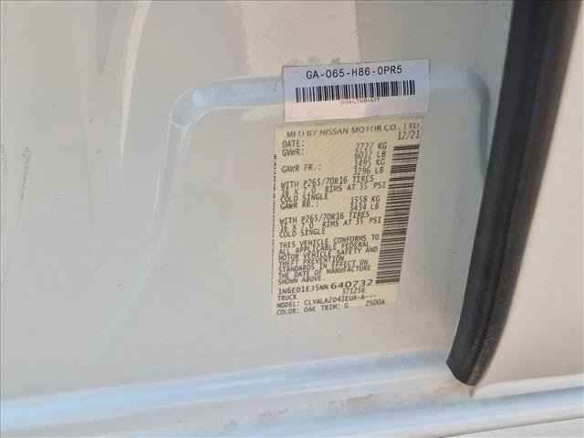 Used 2022 Nissan Frontier S w/ Technology Package RWD image 23