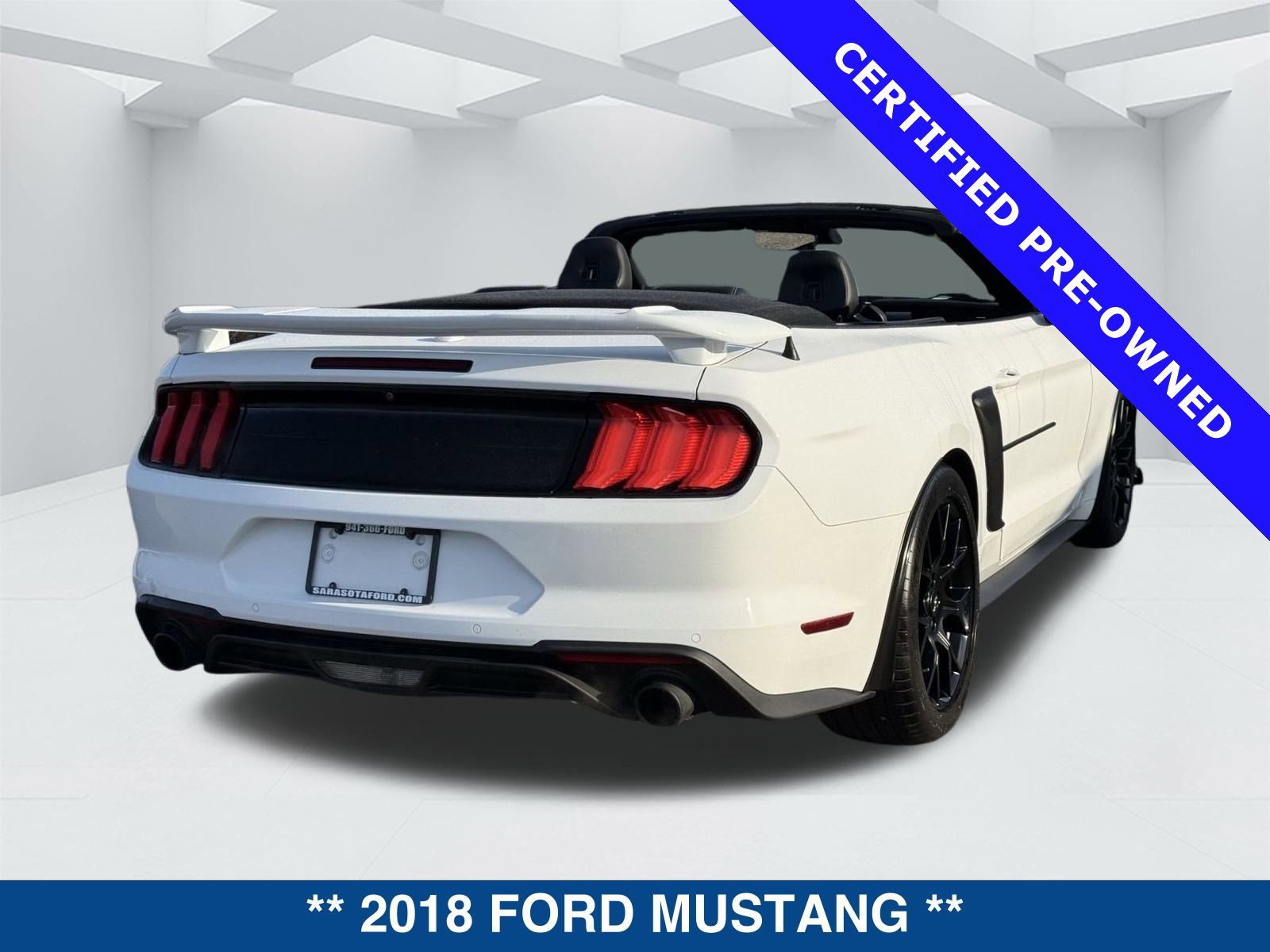 Certified 2018 Ford Mustang Premium w/ Ecoboost Performance Package image 4