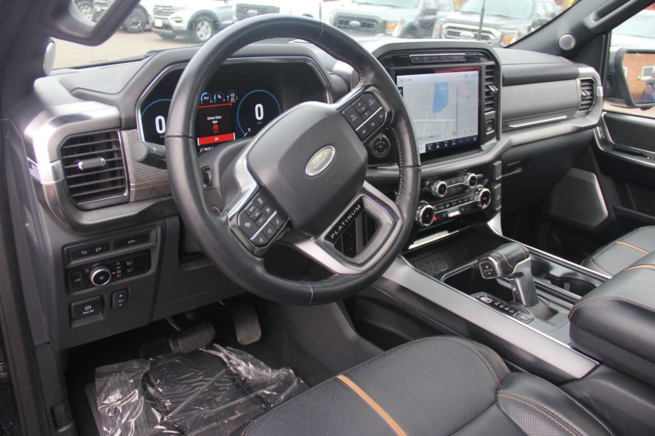 Certified 2023 Ford F150 Platinum w/ Equipment Group 701A High image 35