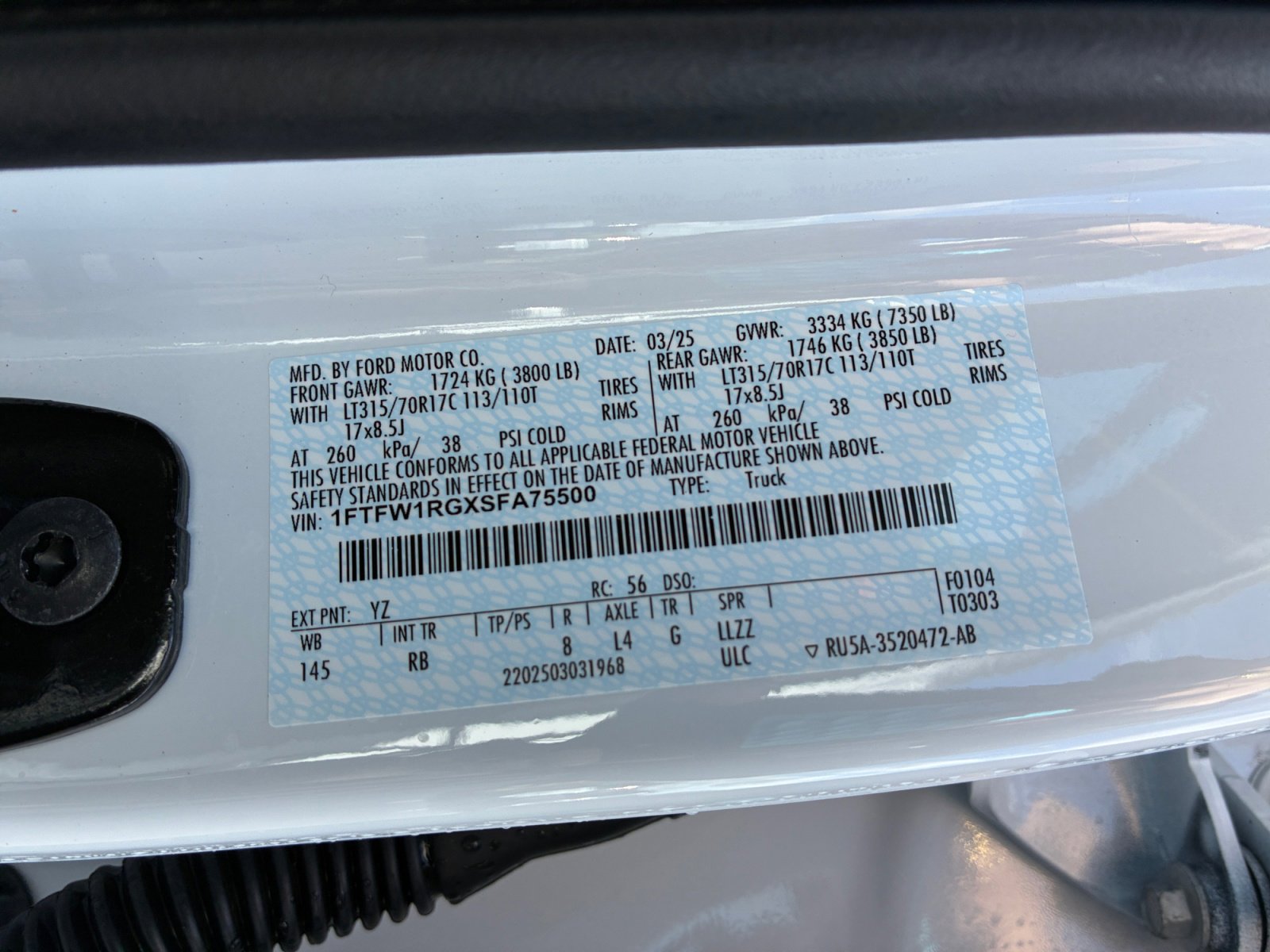 Certified 2025 Ford F150 Raptor AWD/4WD image 25