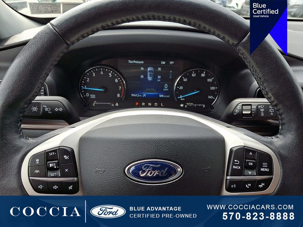 Certified 2021 Ford Explorer Limited w/ Equipment Group 301A image 20