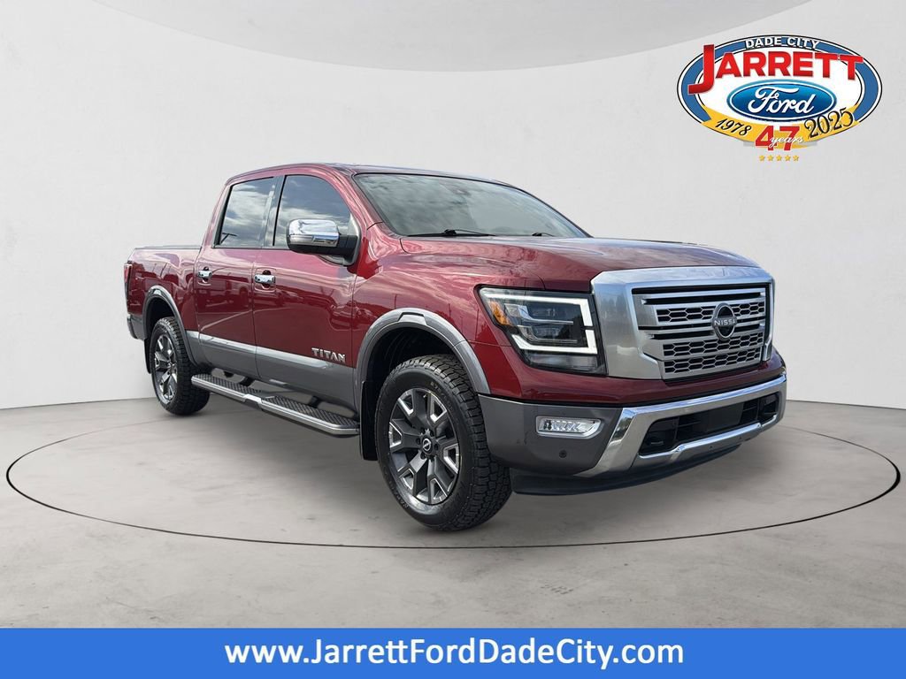 Used 2024 Nissan Titan Platinum Reserve w/ Moonroof Package AWD/4WD image 1