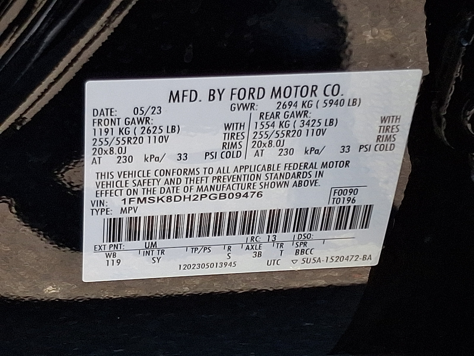 Certified 2023 Ford Explorer XLT w/ Equipment Group 202A AWD/4WD image 27