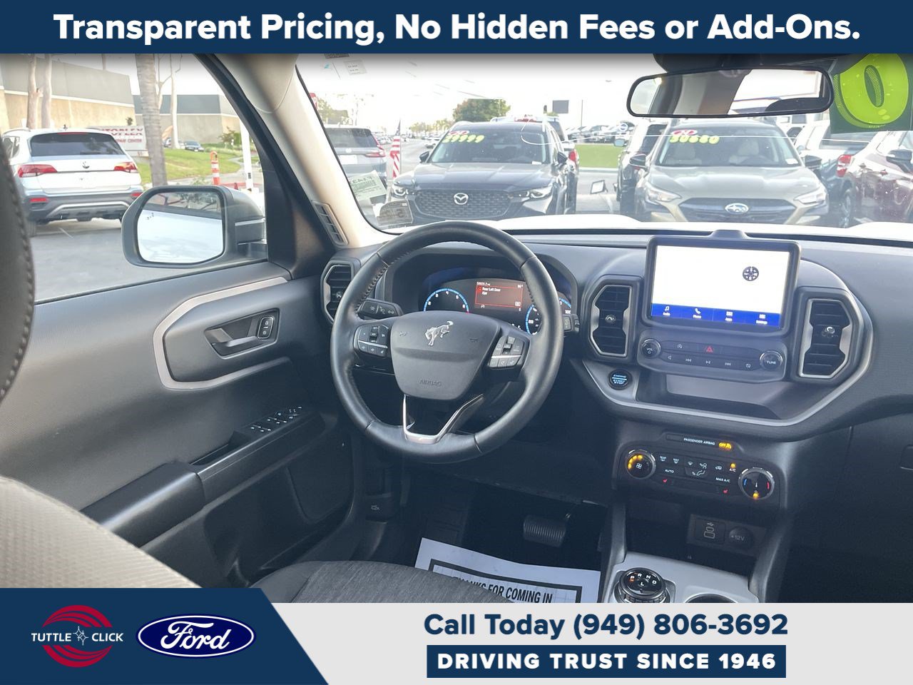 Certified 2023 Ford Bronco Sport Big Bend w/ Convenience Package AWD/4WD image 10