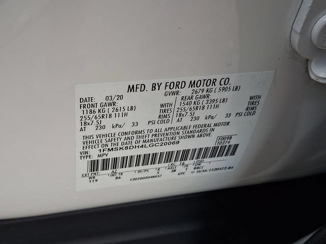 Certified 2020 Ford Explorer XLT w/ Comfort Package AWD/4WD image 27