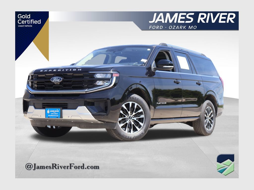 Certified 2025 Ford Expedition Max Platinum AWD/4WD 360° Tour