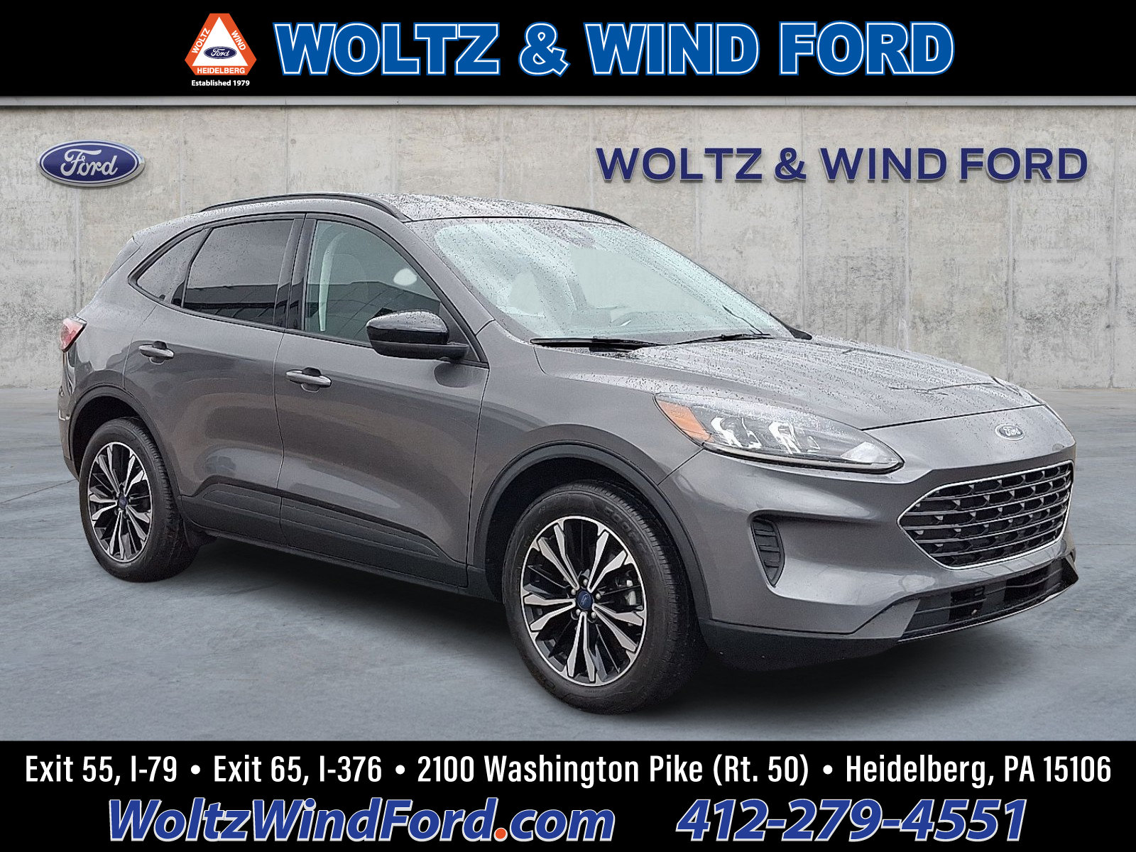 Certified 2022 Ford Escape SE w/ SE Sport Appearance Package AWD/4WD image 1