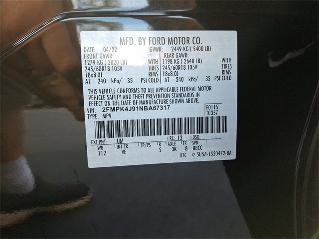 Certified 2022 Ford Edge SEL w/ Convenience Package image 25