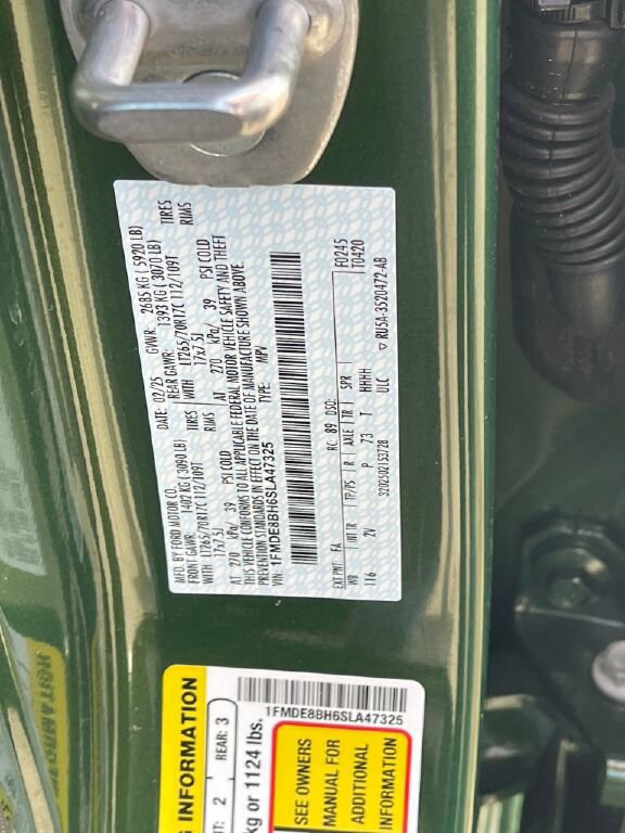 Certified 2025 Ford Bronco Outer Banks image 36