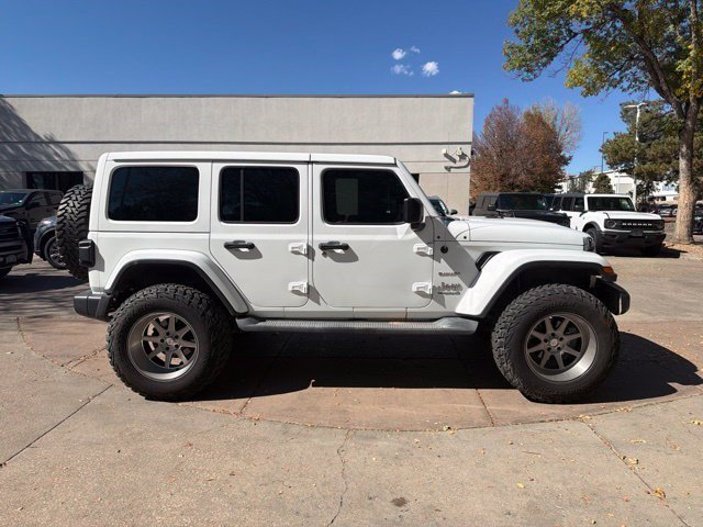 Used 2020 Jeep Wrangler Unlimited Sahara w/ Uconnect 4C Nav & Sound Group AWD/4WD image 7