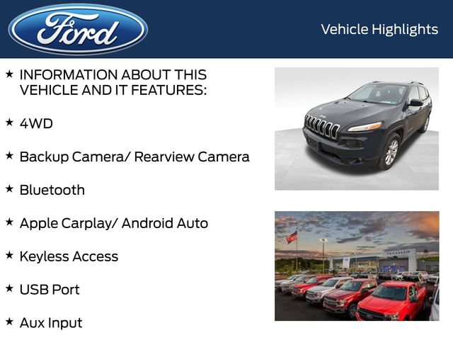 Used 2018 Jeep Cherokee Latitude Plus w/ Comfort/Convenience Group image 4