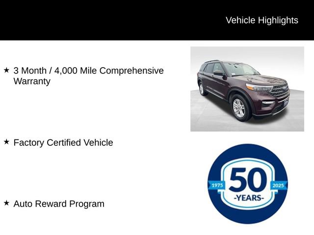 Certified 2022 Ford Explorer XLT w/ Equipment Group 202A AWD/4WD image 7