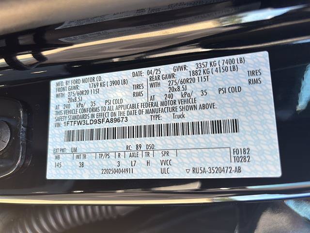 Certified 2025 Ford F150 XLT w/ Equipment Group 303A High AWD/4WD image 21